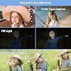 Digital Camera, 4K 44MP Autofocus Point and Shoot Camera with 16X Zoom 2.4 LCD Portable Compact Camera for Kids Teens Boys Girls Adults (Black)