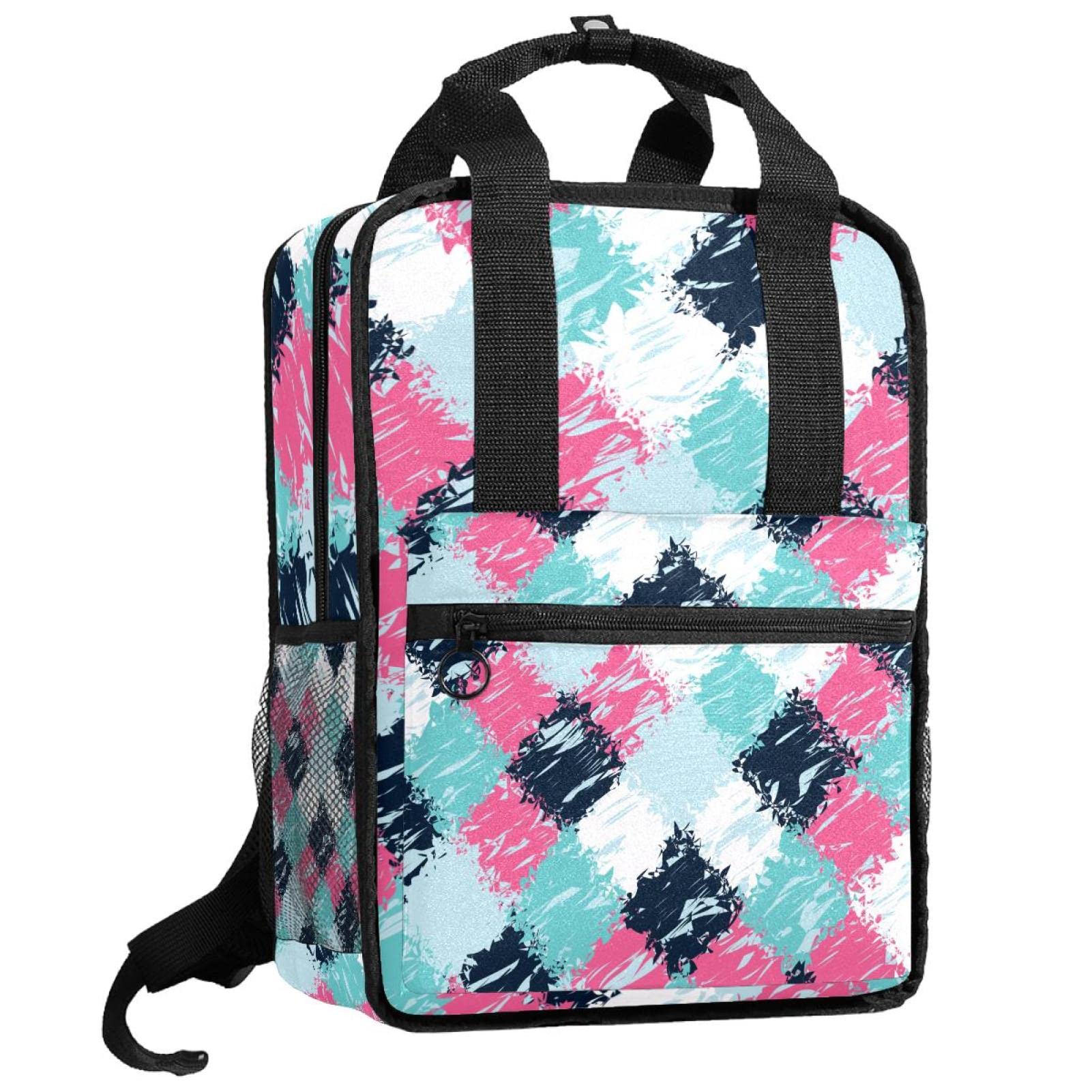 Sac à dos pour garçons bretelles réglables broderie fleurs unique - 8