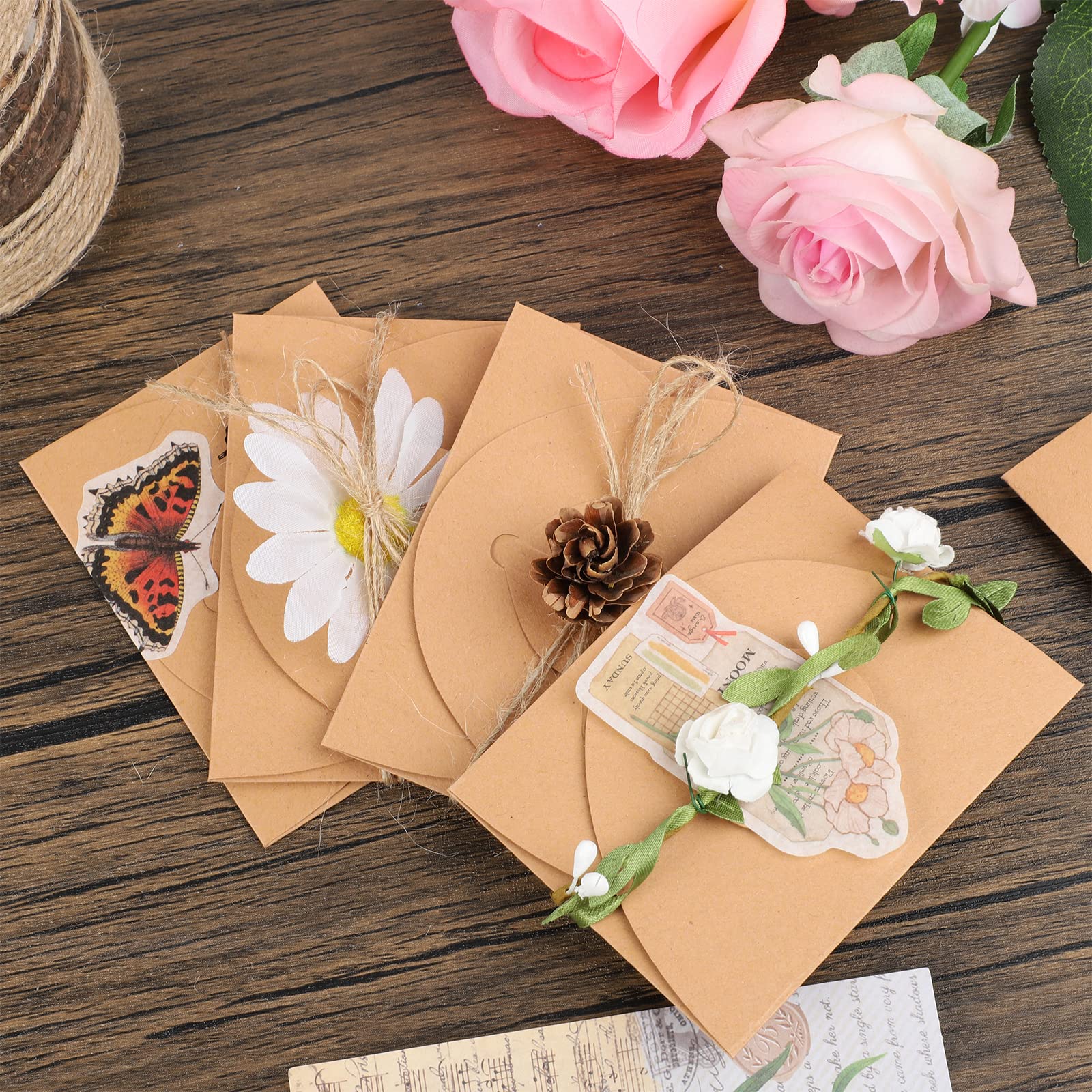 COYUN Lot De 100 Étiquettes Vierges,étiquettes En Papier