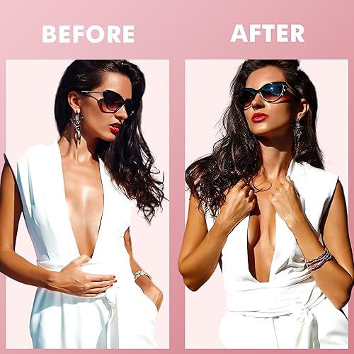 Miniatura 5 de Sure Tape Boob Tape - Kit de cinta adhesiva para copa D-G, cinta de levantamiento de senos de 3 pulgadas de ancho, 1 cinta de levantamiento de