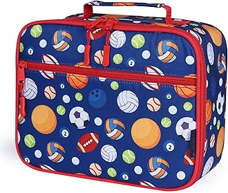 Cerbonny Kids Lunch Bag - Toddler Lunch Box for Girls & Boys, Keeps Food Cold & Warm for Long Time