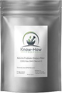 Know-How Foods Prebiotic Dietary Fiber (Non-GMO) Made 100% with Fibersol-2: 12 oz Pouch