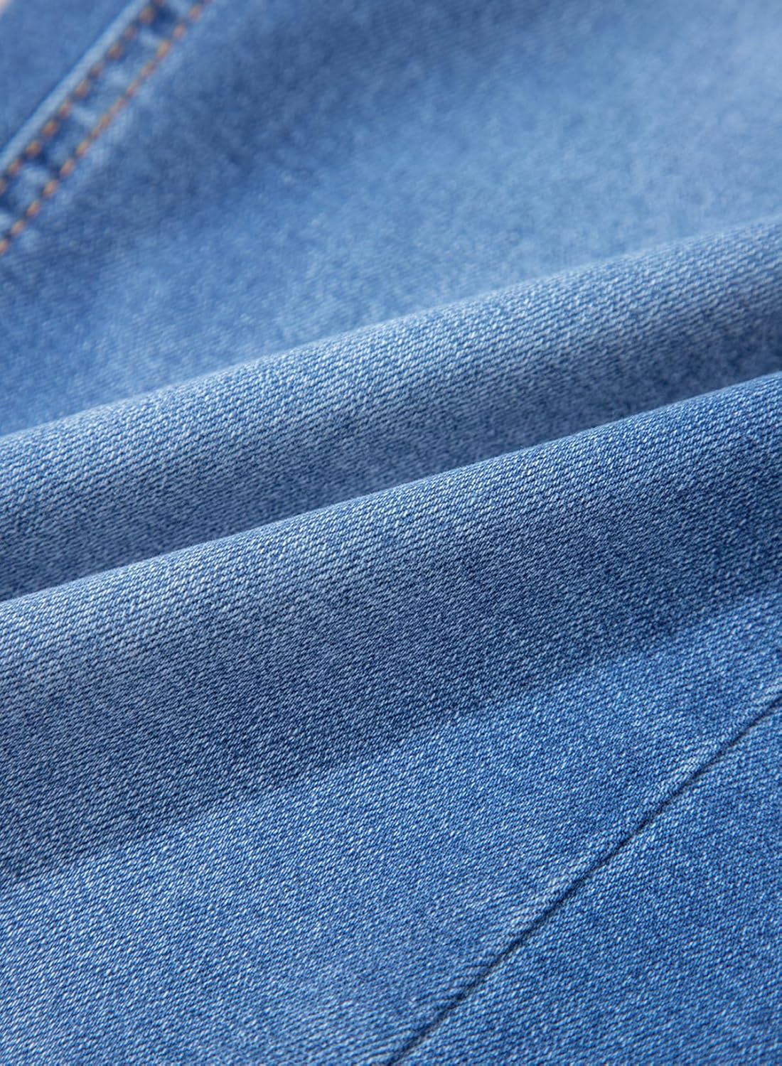 Sidefeel Women's Bowknot Wide Leg Jeans High Waisted Strechy Raw Hem Denim Pants - Image 6