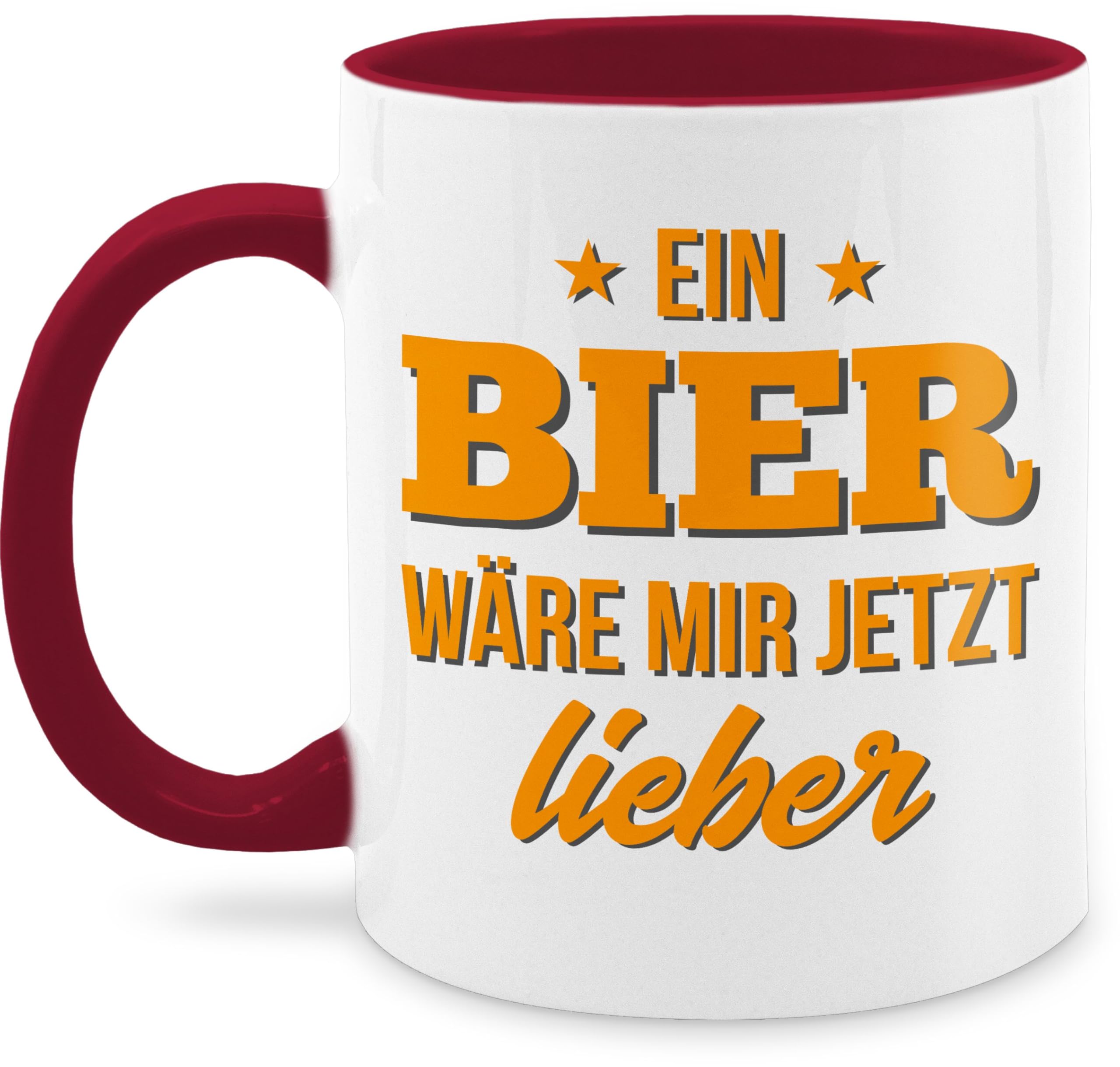 Lustige Tasse Mit Spruch 'Bier Wäre Mir Jetzt Auch Lieber' – 330 Ml Keramik | Geschenk Für Männer, Kollegen & Freunde