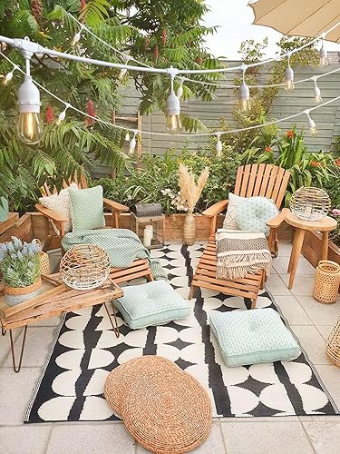 Miniatura 34 de addlon - Tira de luces LED para exteriores de 48 pies con bombillas Edison de 2 W regulables, irrompibles y filamento de grado comercial resistente