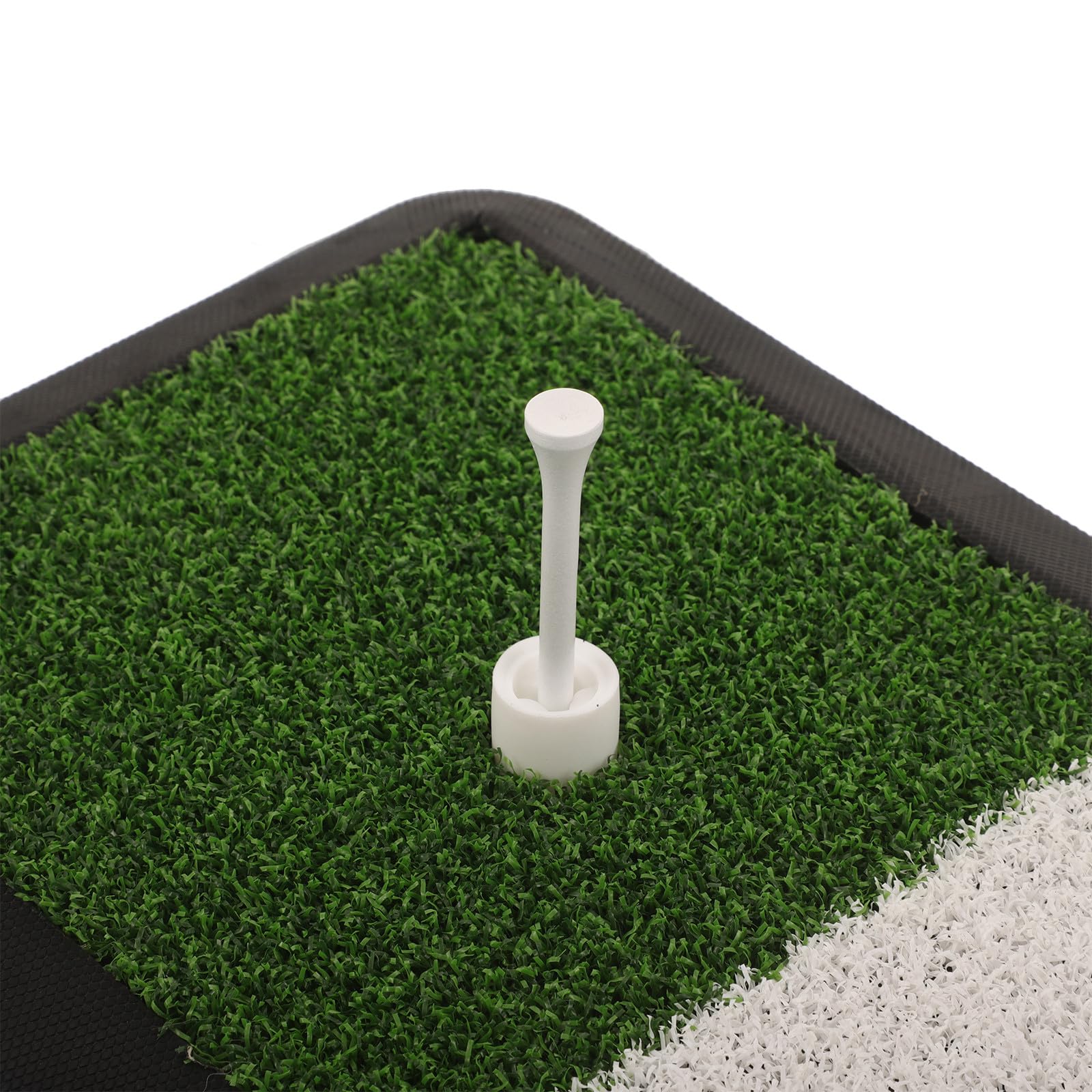 Toddmomy Tappetino da pratica golf con tee, tappetino in per chipping e