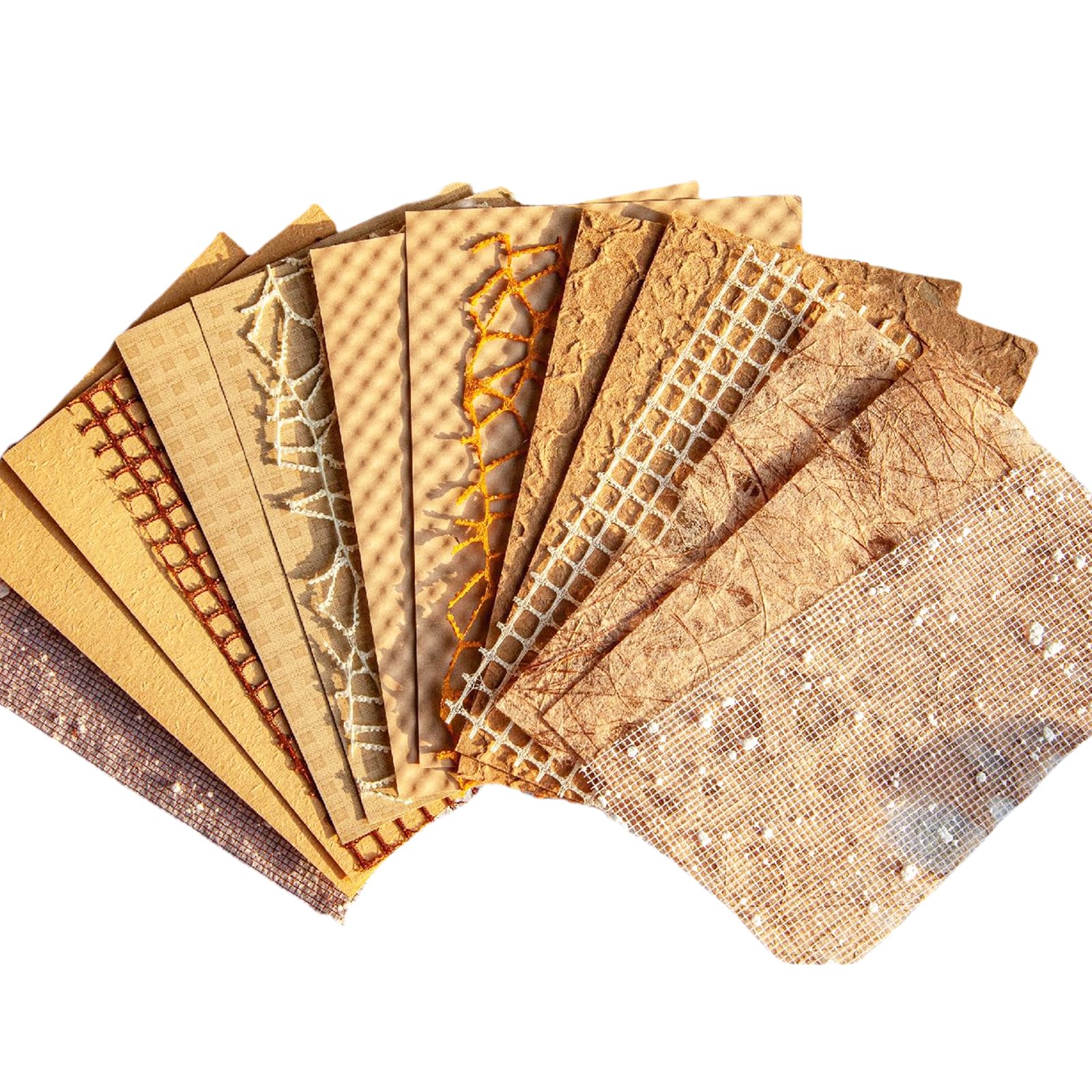 Lot De 32 Feuilles Papier Scrapbooking Vintage - Motifs Maille Texturée - DIY, Journal, Cartes, Déco