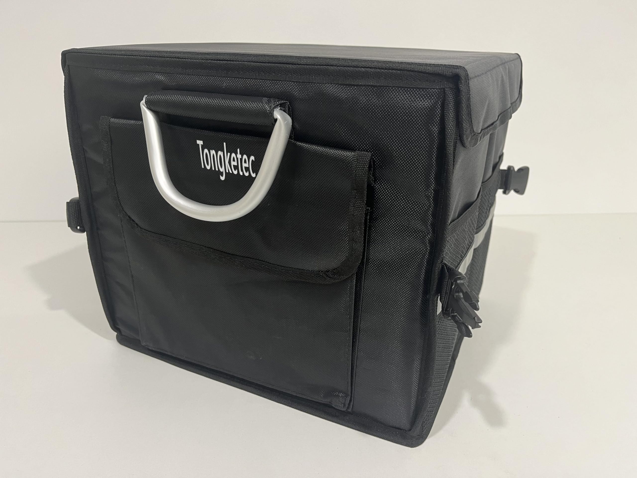 Organizer per bagagliaio, 28 l, portatile, multiuso, pieghevole, impermeabile, in tessuto Oxford, per auto, camion, SUV