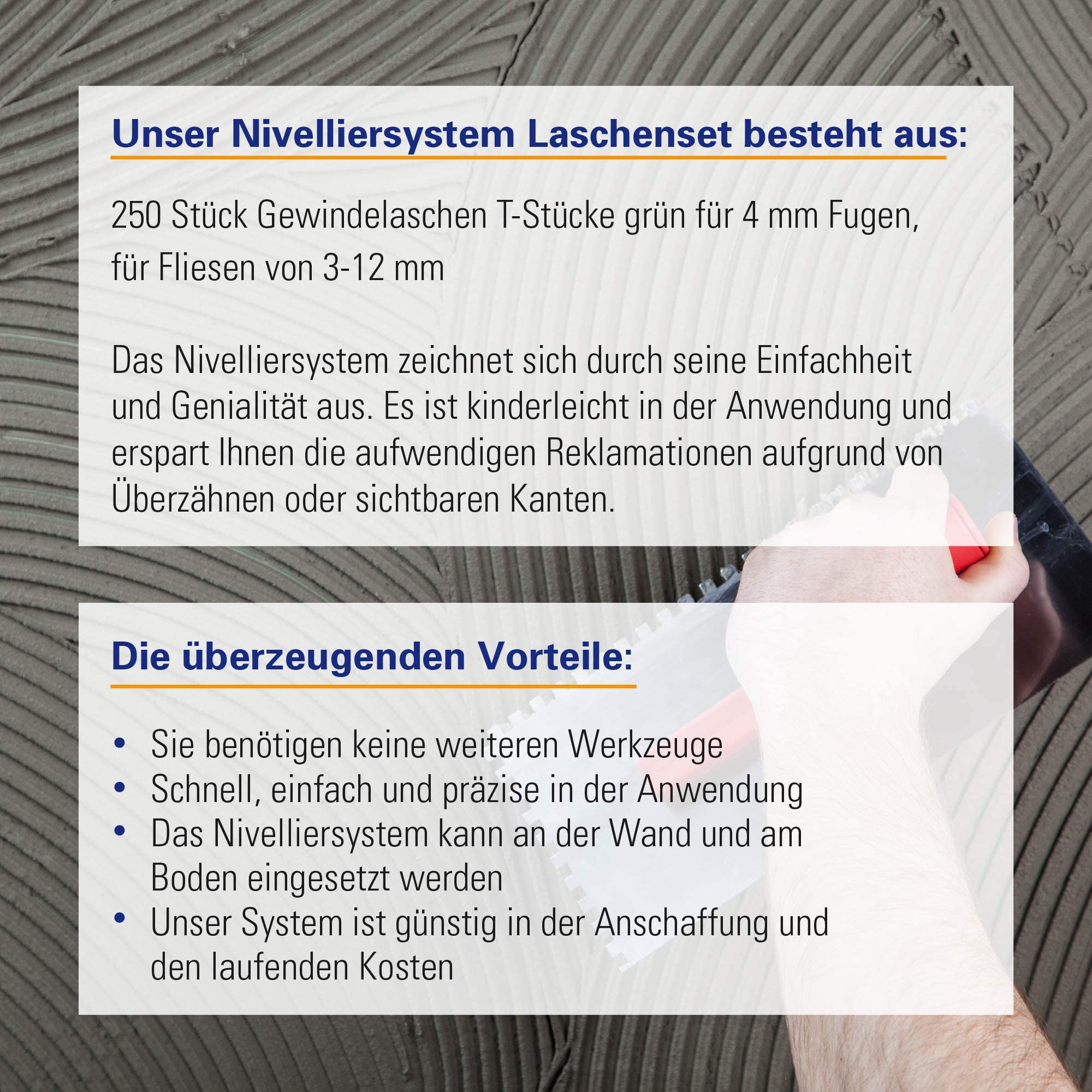 Karl Dahm Gewindelaschen T-Stück für 4 mm Fugen, 250 Stück, grün I T-Gewindelaschen für Fliesen-Nivelliersystem I Leichtes Fliesen-Legen mit professioneller Fliesen Verlegehilfe I 12473