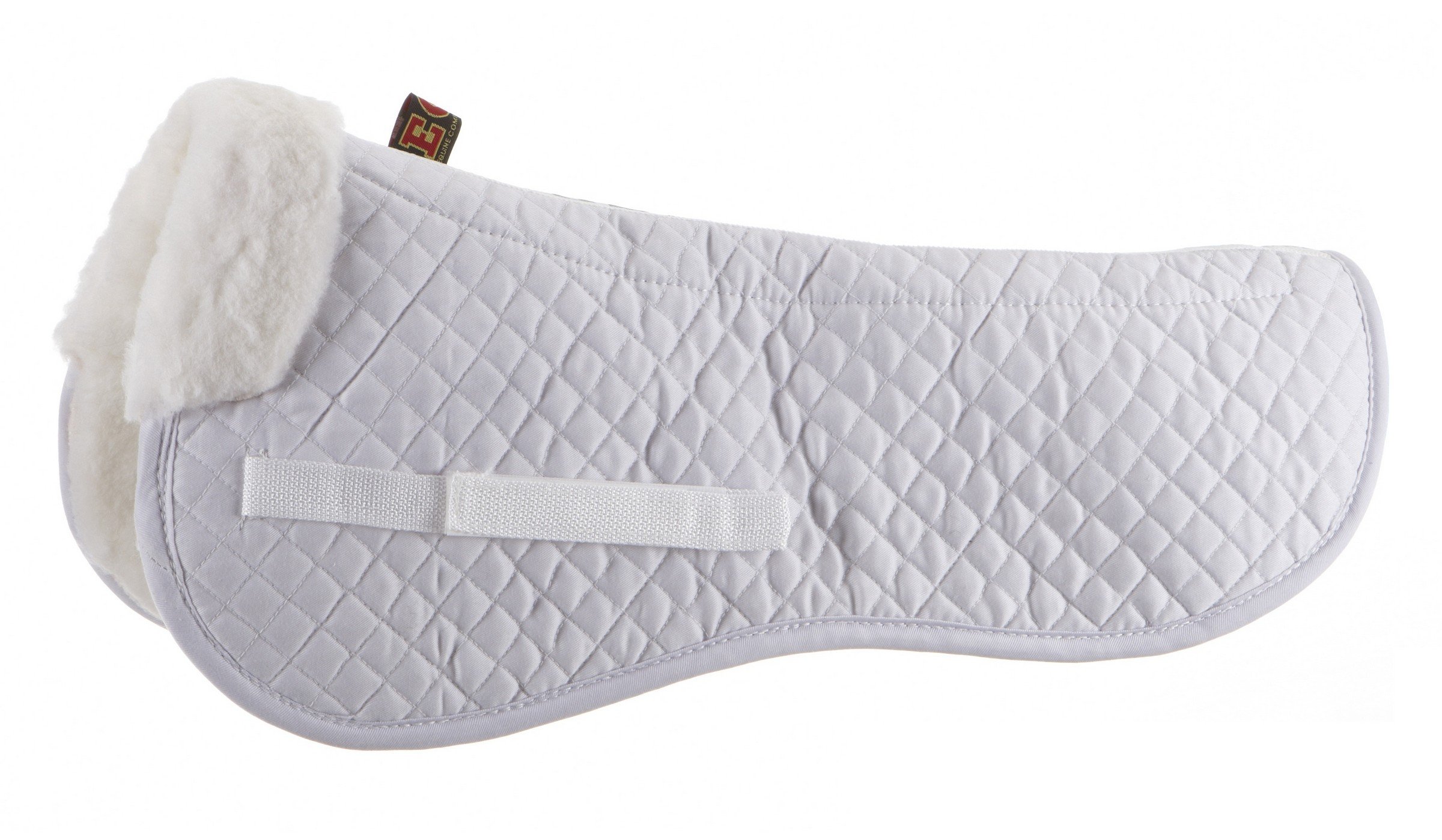 ECP Eurotech Wool Classic Half Saddle Pad White