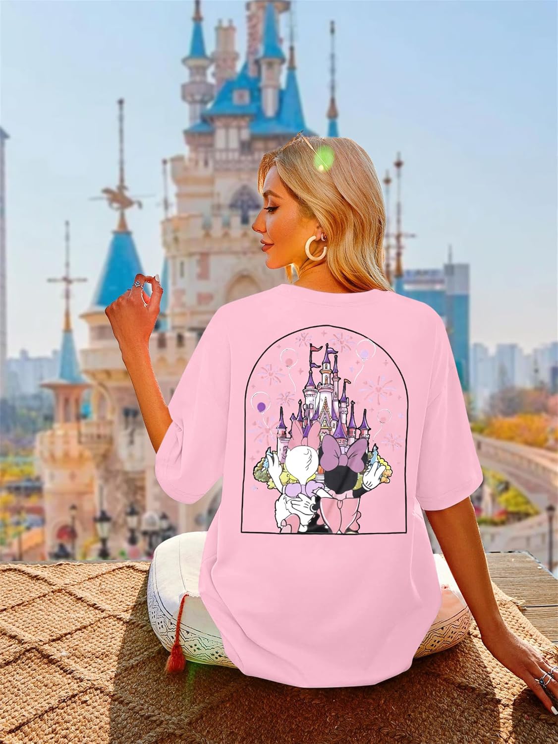 Magic Kingdom Shirt Women Girls Just Wanna Have Fun Shirt Girls Trip T-Shirt Cute Magical Tee Summer Vacation Tops - Image 2