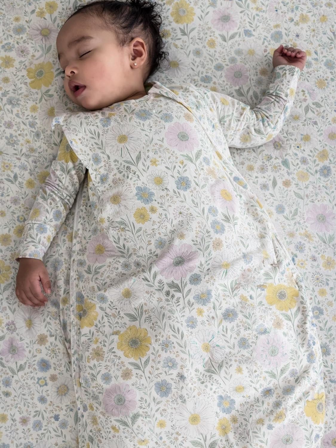 GUNAMUNA günamüna Unisex Baby, Toddler Wearable Blanket, Sleeping Bag Bamboo Rayon, Sleep Sack with Diaper Zipper, 1.0 TOG