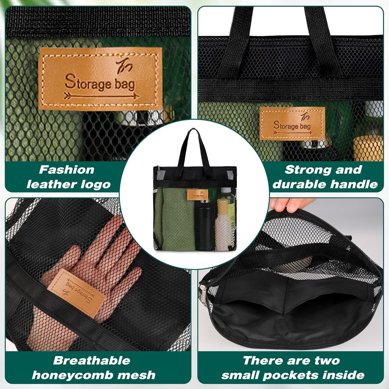 Praktische KALIONE Duschtasche: Ideal für Fitness, Reisen und Strand!