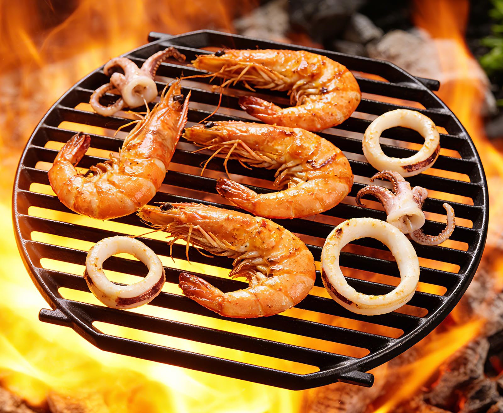 64830 Płyta grillowa do Weber Gourmet BBQ System Sear Grate do Weber GS4 Spirit II 200/300, części zamienne do Weber GS4 Genesis II E-310, II LX S-440 części i wszelkie akcesoria GBS, żeliwo, 1 szt