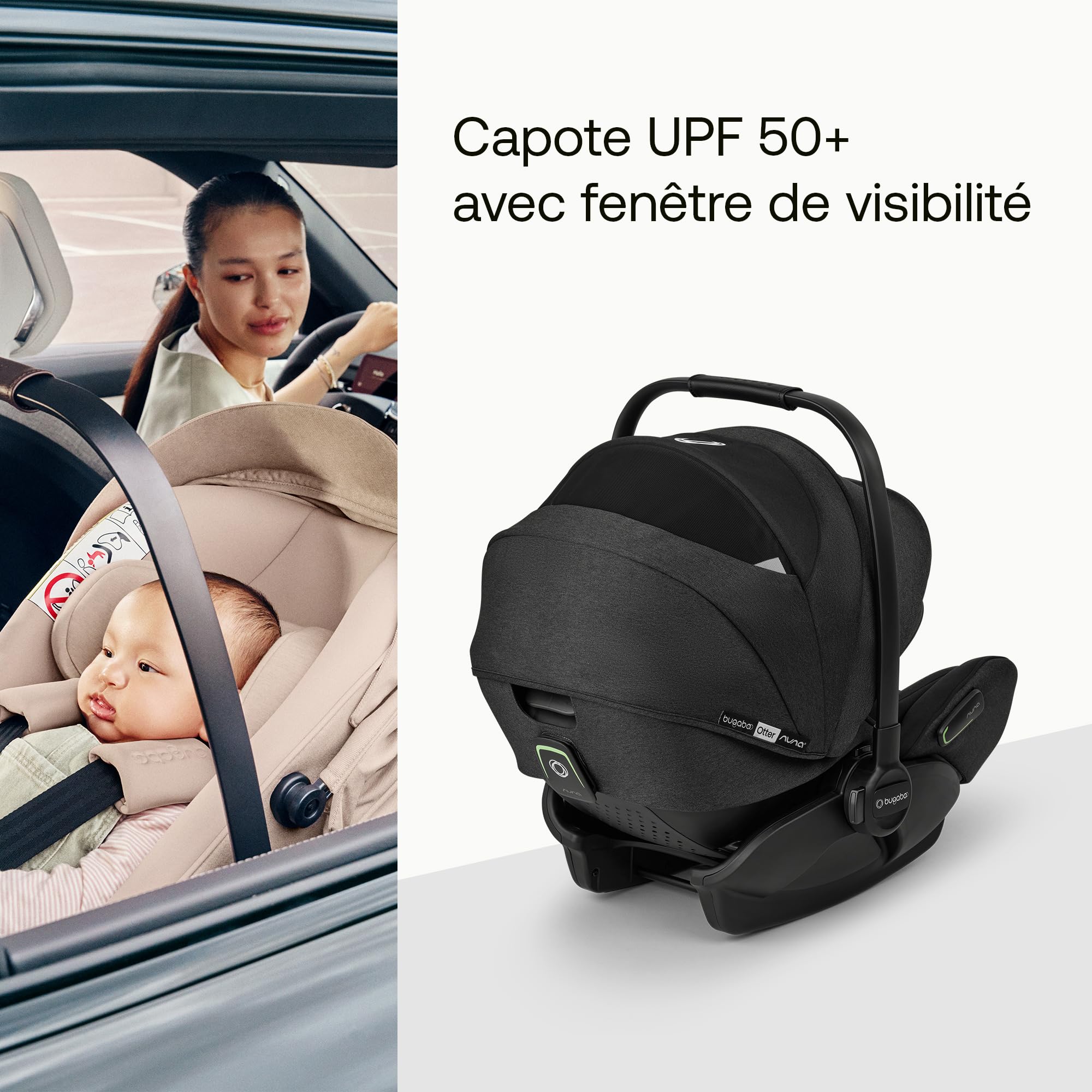 Bugaboo Otter by Nuna - Siège auto inclinable i-Size pour nouveau-né