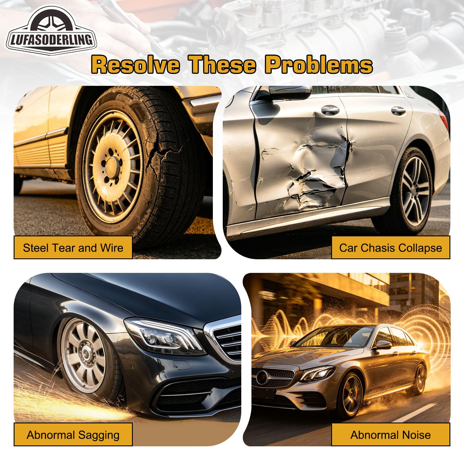 Compressore per Sospensioni Pneumatiche Compatibile con Mercedes-Benz W221 W166 ML250 ML350 ML400 ML500 ML550 ML63 AMG X166 GL350 GL450 GL500 GL63 AMG 2213200304 2213201704
