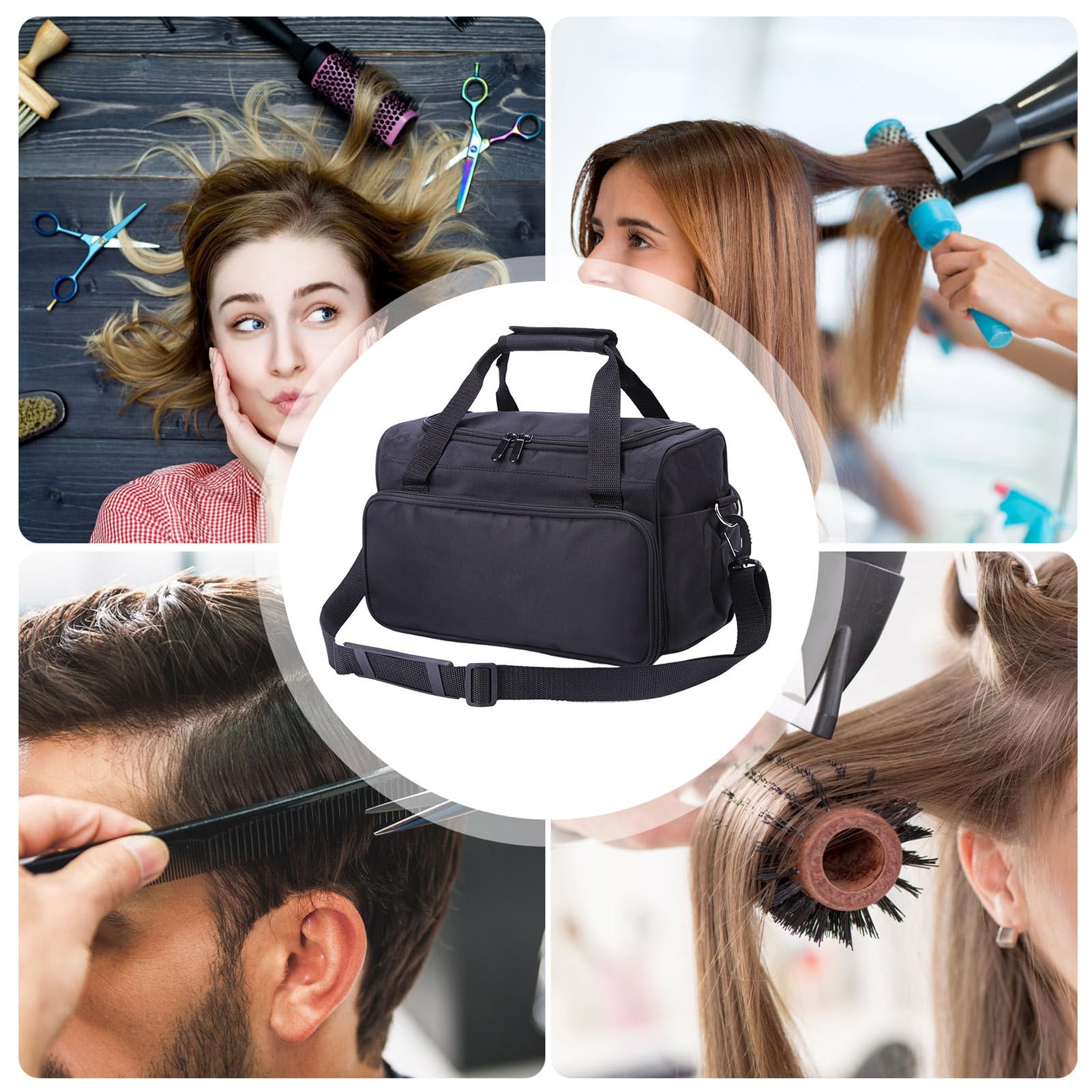 Amazon.co.jp: 美容師バッグ - ヘアカットツール収納袋,トイレタリー