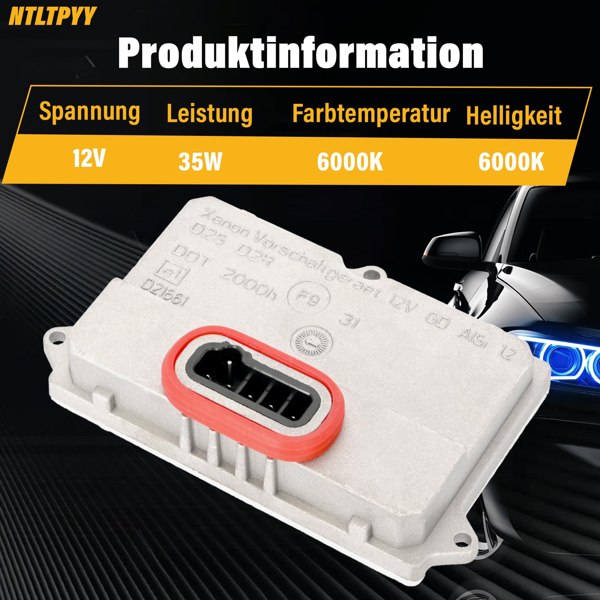 Xenon Scheinwerfer Vorschaltgerät Steuergerät für Audi A6 S6 A8, HID Vorschaltgerät 5DV00829000 4E0907476 für BMW E53 E60 E65-E68 E85 E86 W211 W219 W164 X164 W251 R171