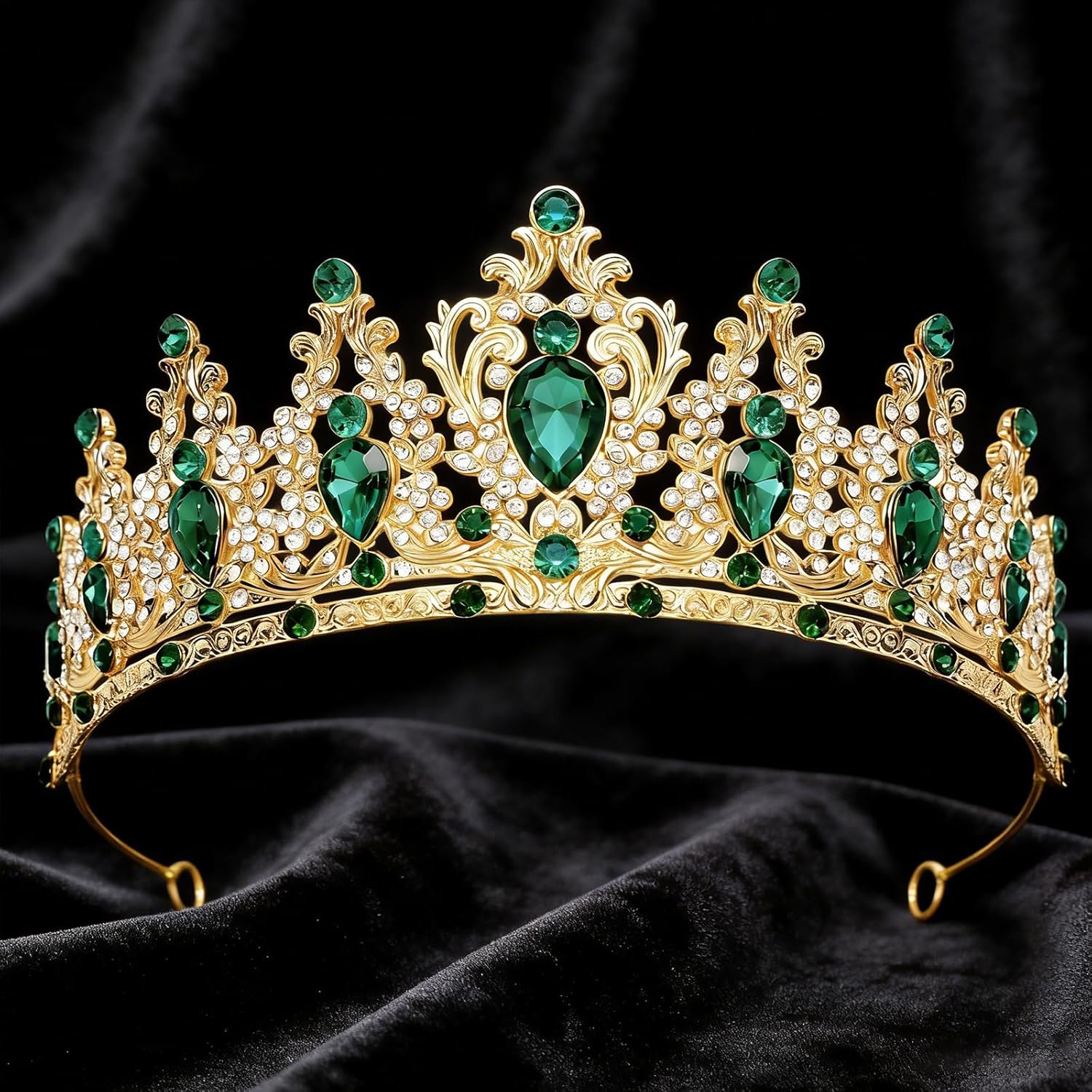 Tiaras Crown for Women, Queen Crown, Bridal for Tiaras Headband Wedding, Birthday Party Prom Princess Crystal Crowns Hair Accessories - Image 9