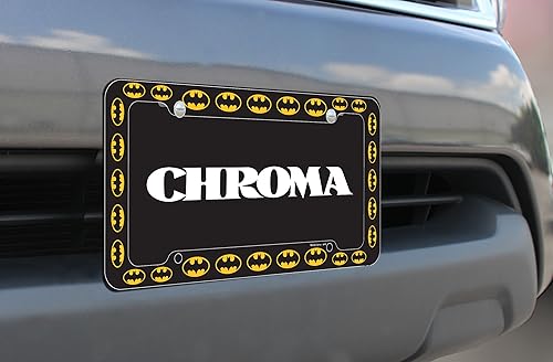 Miniatura 4 de Chroma 42519 armazón de plástico para placa con logo de Batman