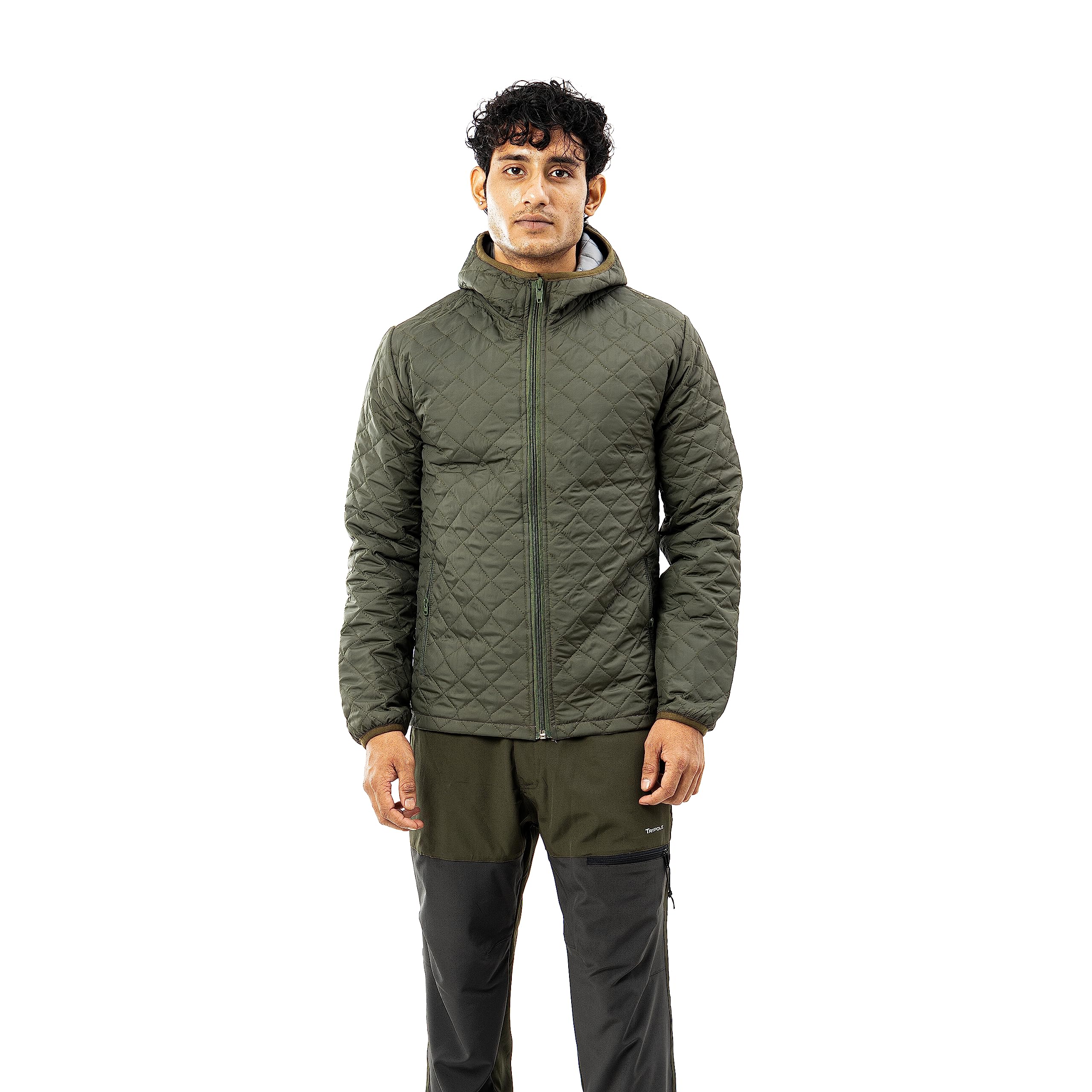 Tripole Quilted Winter Jacket for Daily Use, Hiking and Travelling