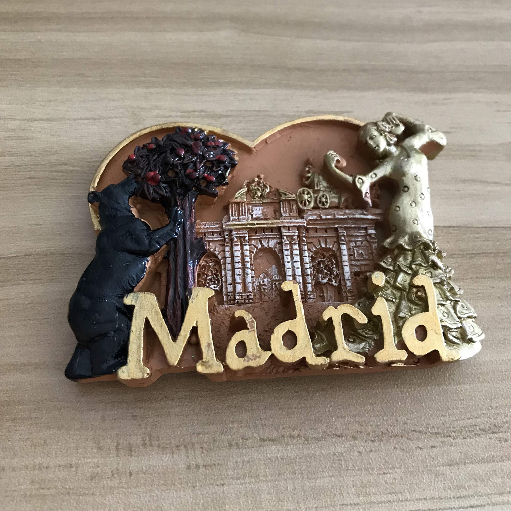 Wholesale Printing Custom Fridge Country Magnet with Souvenir 3d Resin Fridge Ma