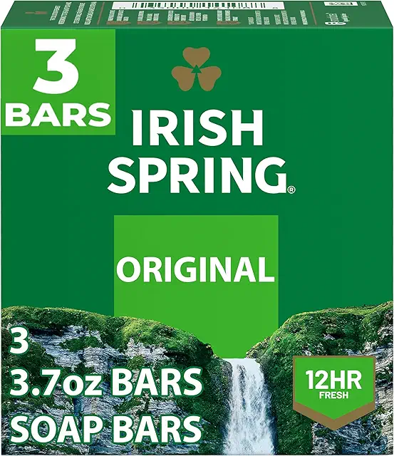 Irish Spring Original Deodorant Soap 3-Pack - 105g Bars | Sunlight Zeep