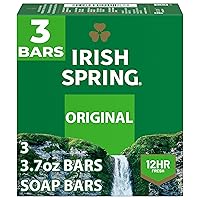 Vista 1 de Jabón desodorante Irish Spring, explosión helada refrescante, Sólido, Original