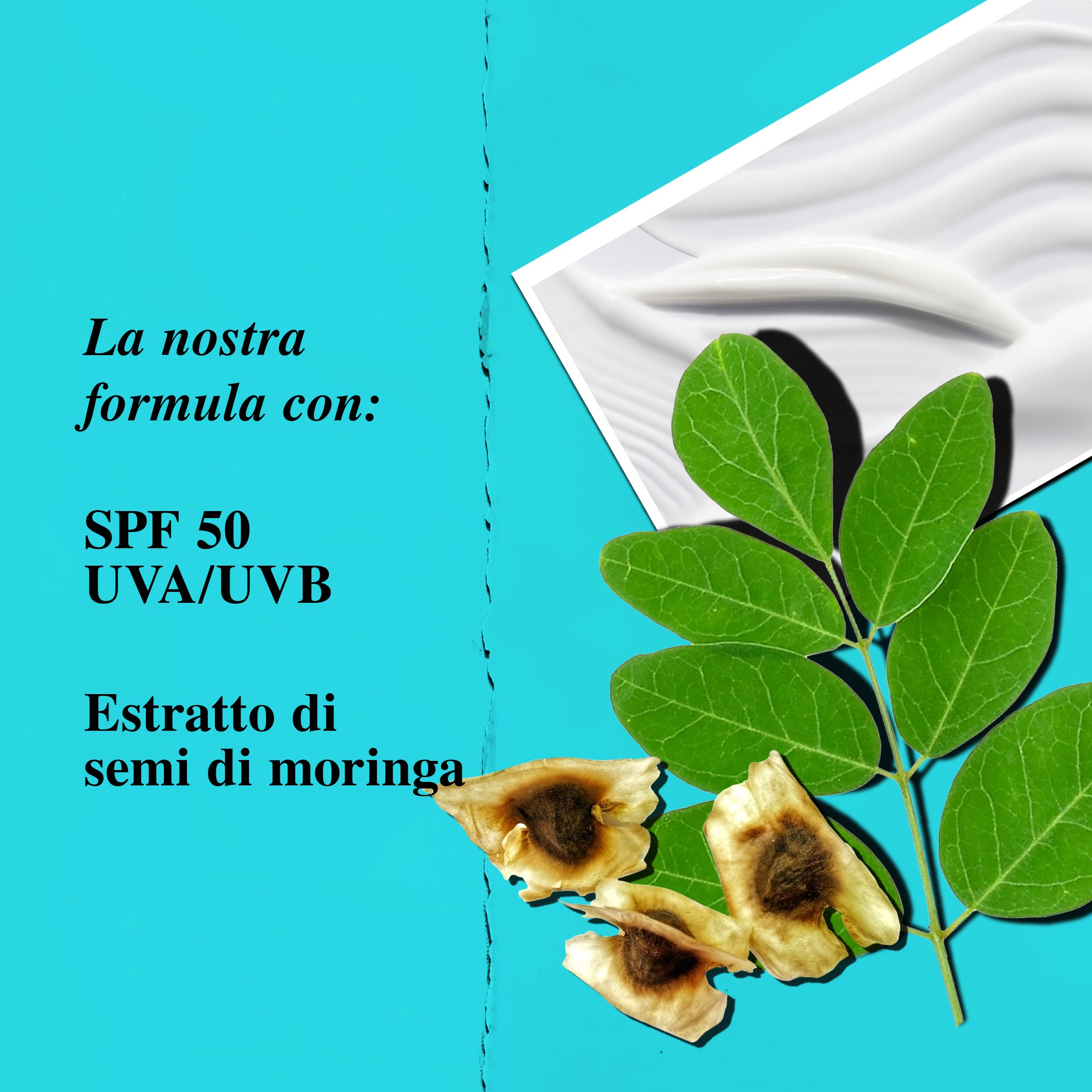 KIEHL'S Ultra Light Daily UV Defense Aqua Gel SPF 50 PA, Protezione Solare Viso, Per Pelli Miste, Grasse e Sensibili, Texture Fresca e Leggera, Con Estratto di Semi di Moringa