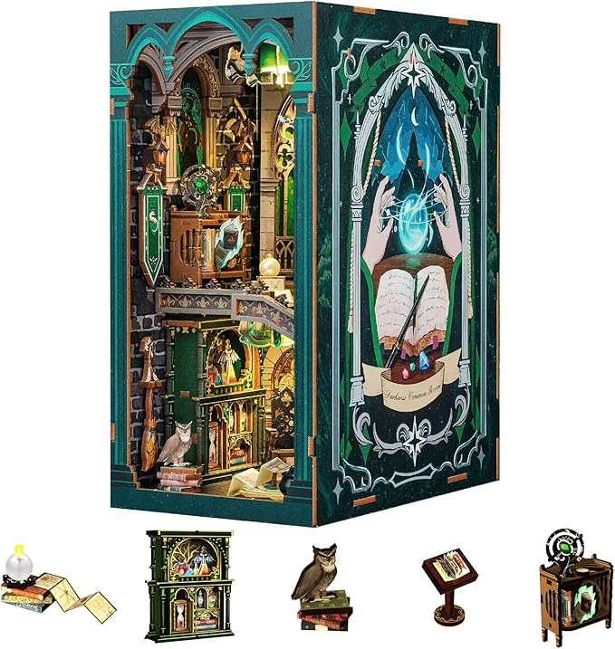 Book Nook DIY Kit - Roos Detectivebureau – Figured'Art