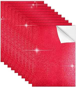 Amazon | グリッターシート シールタイプ A4サイズ グリッターシール