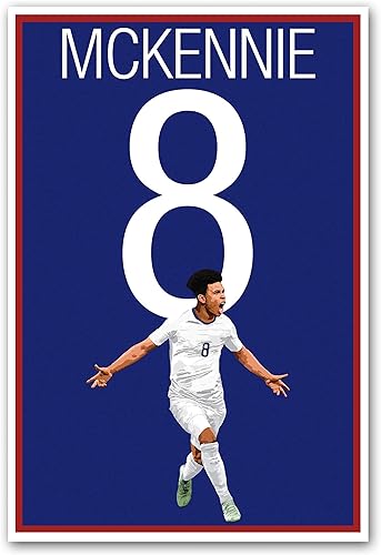 Miniatura 3 de Weston McKennie Poster - United States Soccer Print - Soccer Art - Unframed Football Print - Soccer Decoration - Mckennie Soccer Poster - Graphics