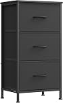 SONGMICS BELLAH Collection - Dresser for Bedroom, Chest of Drawers, Storage Organizer Unit, Closet, Entryway, Steel, 4 Drawers, Modern, Cloud White and Snow White ULGS314WH01
