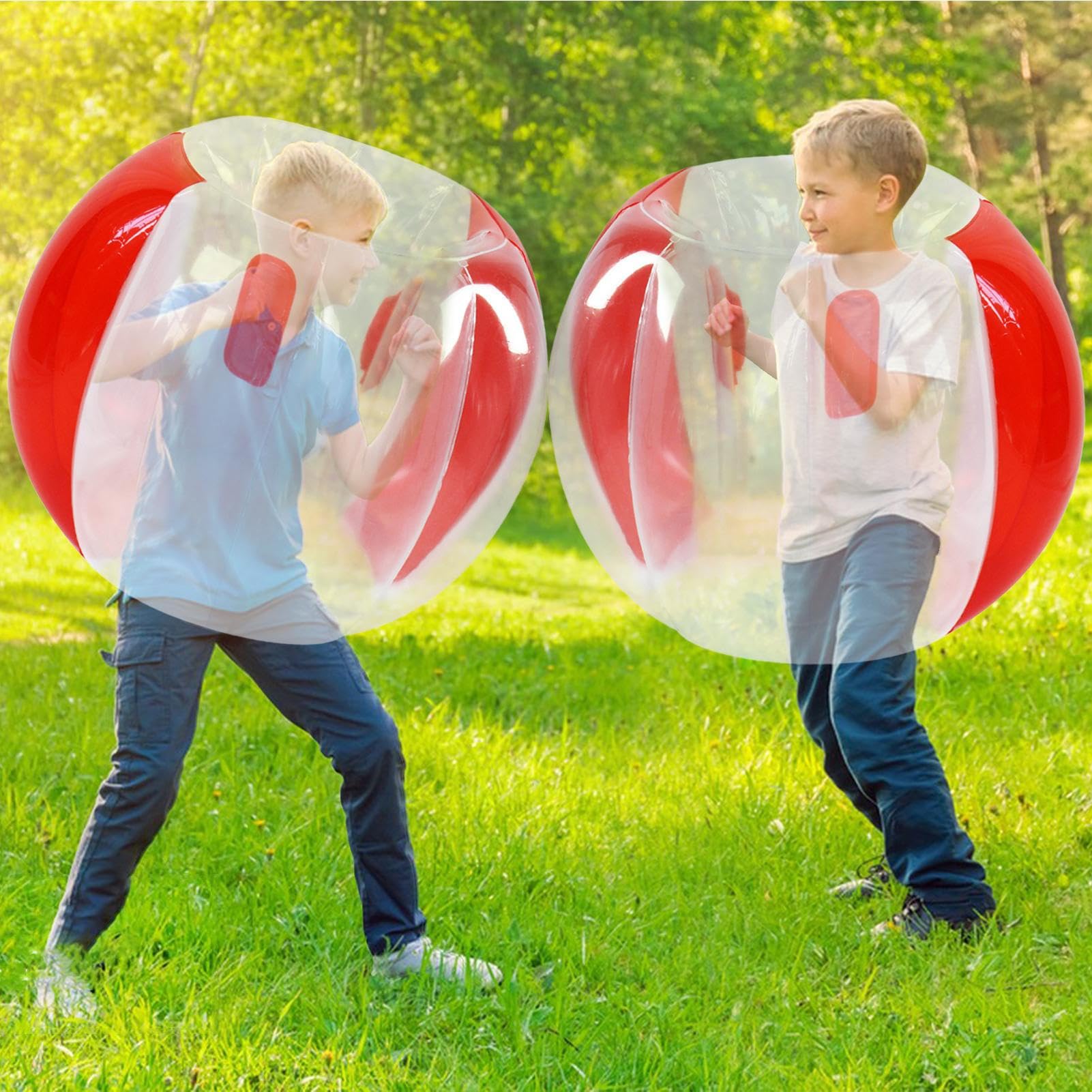 Aufblasbare Bumper-Bälle,Bumper-Bälle - Menschlicher Hamsterball | Blasen-Fußball,Blasenhaus für Teamspiele im Freien, Sommerspielspielzeug für den Garten