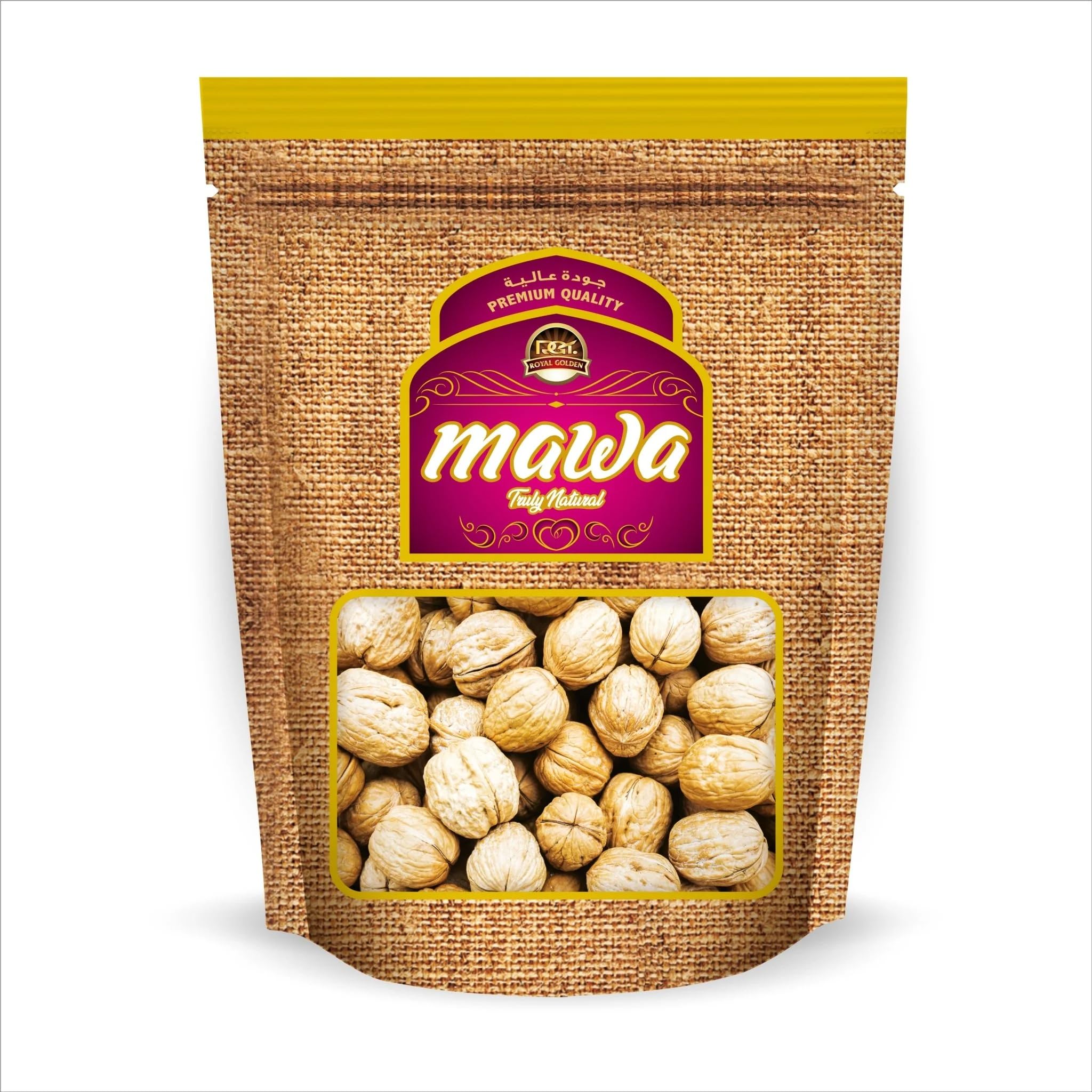 Mawa Raw Walnuts in Shell 500g Piece