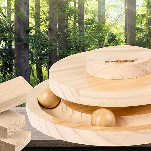 Miniatura 4 de Kelutd - Juguetes interactivos para gatos juguetes de ejercicio para mascotas juguetes para gatos de interior o gatito como regalo para gatos