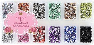 Amazon Co Jp マルチカラー ラインストーン ネイルアートパーツ ビューティー