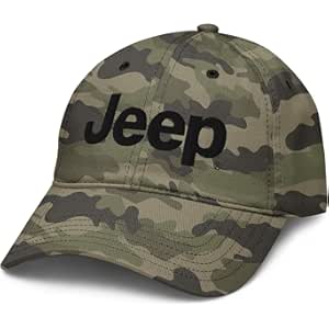 Jeep Wordmark Logo (black) Adjustable Baseball Hat