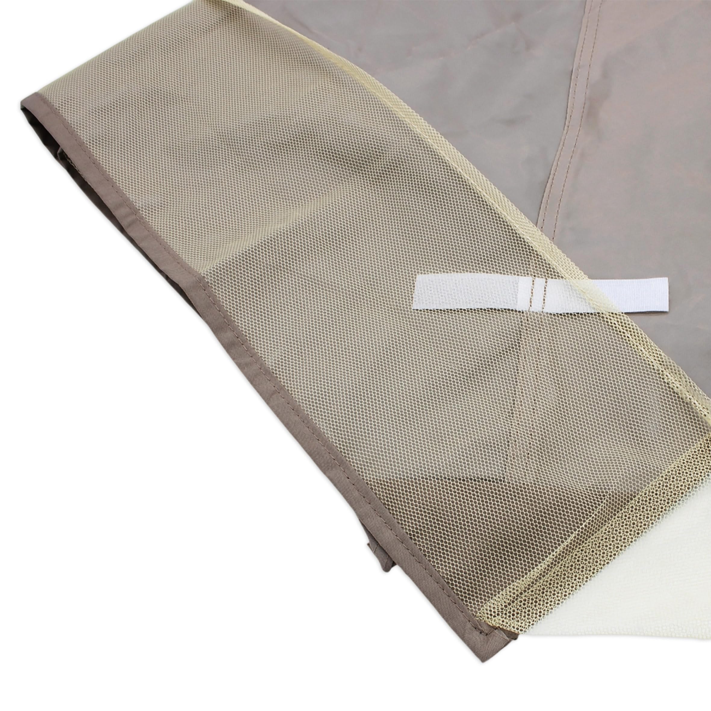 Toit de rechange pour tonnelle Cape Town 4 x 3 m – Imperméable – 3 coloris – toit de tonnelle avec revêtement en PVC 3x4m marron