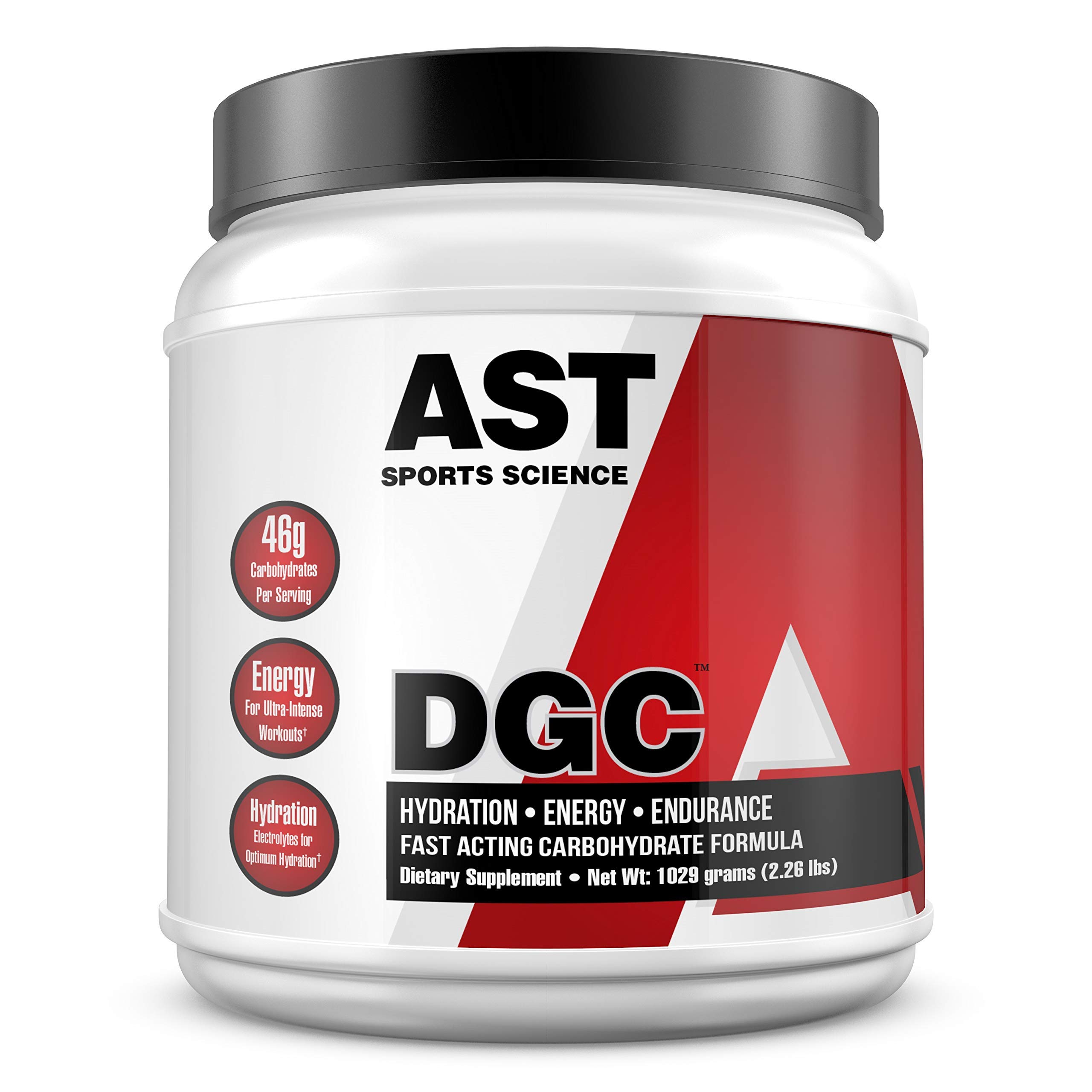 DGC - Fast Muscle Energy - Energizing Carbohydrate and Hydration Formula for Sustained Energy and Maximum Performance, Enhanced Focus and Rapid Recovery - AST Sports Science