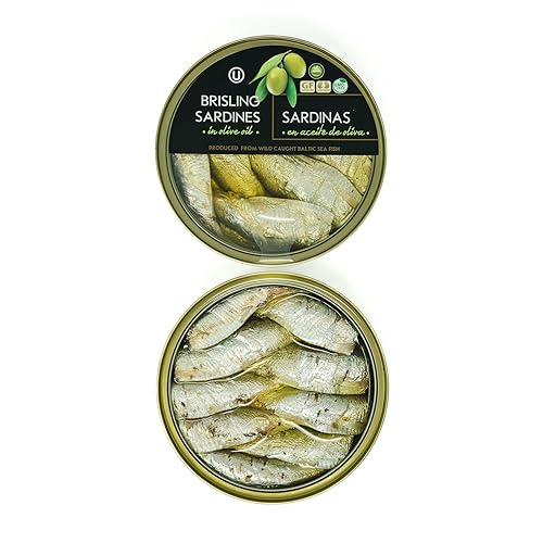 Miniatura 3 de Grilled Catch Wild Caught Brisling Sardinas en aceite de oliva 5.6oz Kosher European Import