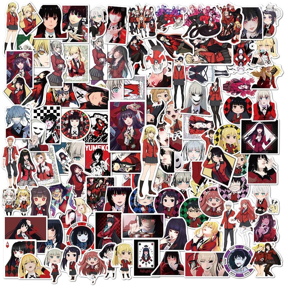 mosalogic Kakegurui Stickers 100pcs