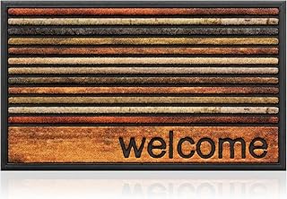 Extra Durable, Superior Absorption, Front Door Mat for Outdoor & Indoor ...