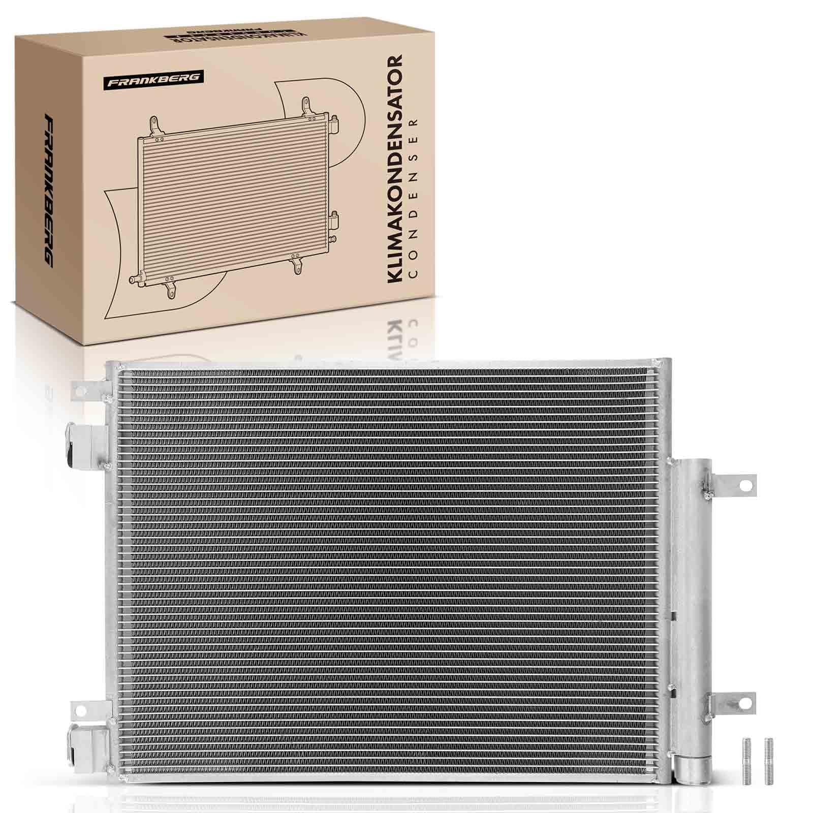 Frankberg Kondensator Klimaanlage mit Trockner Kompatibel mit Spark M400 1.0L Benzin 2015-Heute Karl C16 1.0L 2015-2018 Viva C16 1.0L 2015-2018 Replace# 940733