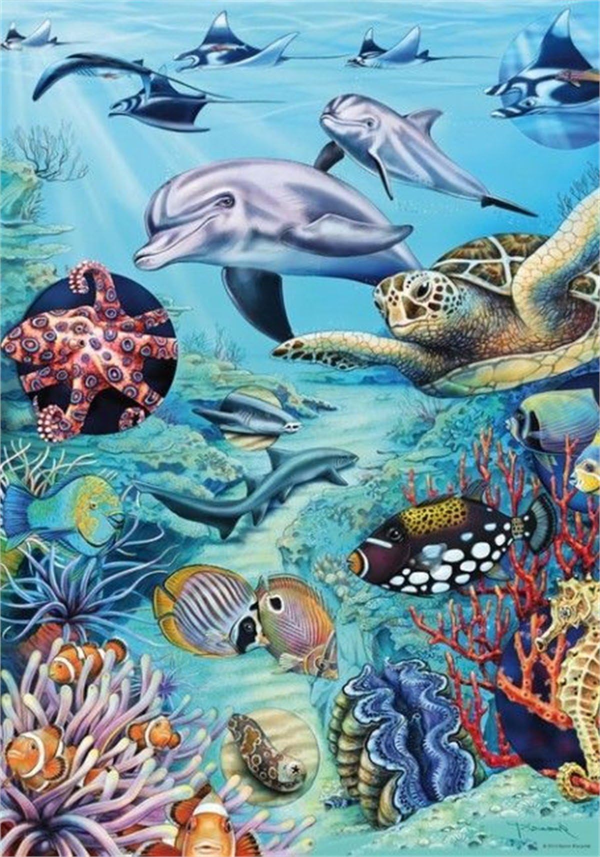 Heye 500pc Tropical Waters Jigsaw Puzzle