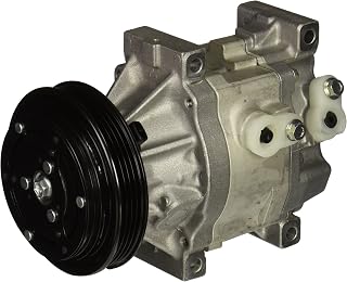 Denso New A/C Compressor with Clutch - 471-1341