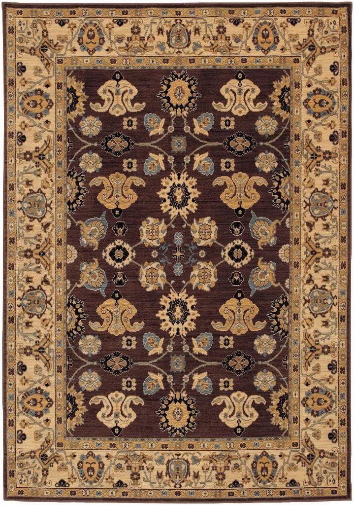 Karastan English Manor Stratford Mahogany Rug Rug Size 5'7