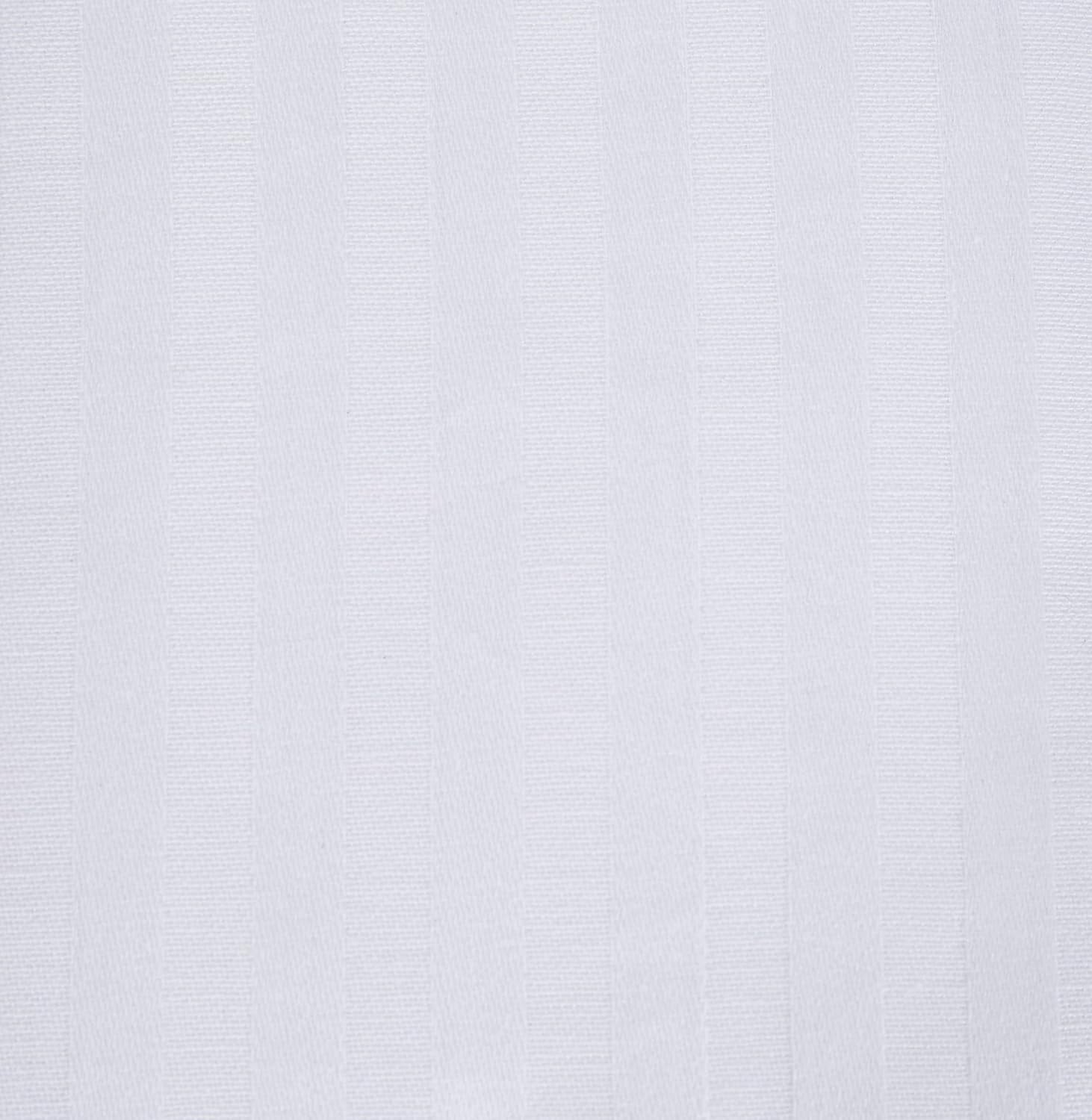 Pikolin Home - Ticking Pillowcase - 100% Cotton, white, 50 x 70 cm - Image 4