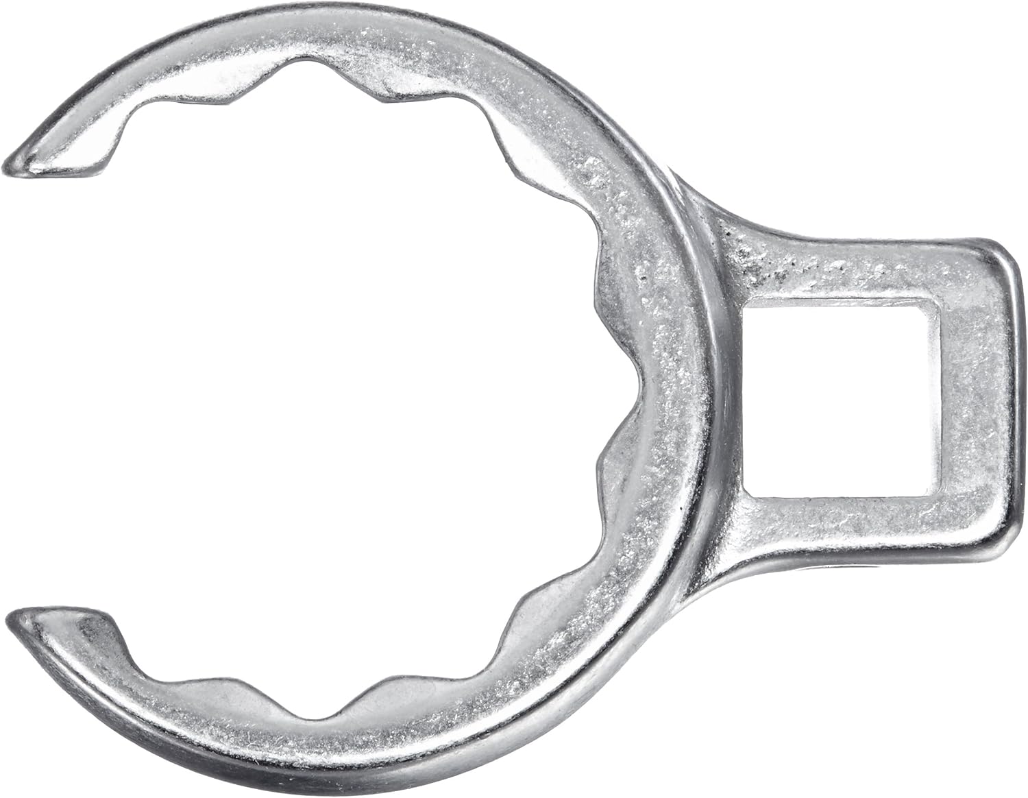 Stahlwille 03190036 Crow-Ring Wrench (Spanner), 1/2" Inside Square, Made of Chrome Alloy Steel & Chrome Plated, Has Anti-Slip Drive Profile, Ideal for Tight Spaces, Size 36 mm, L. 66.5 mm