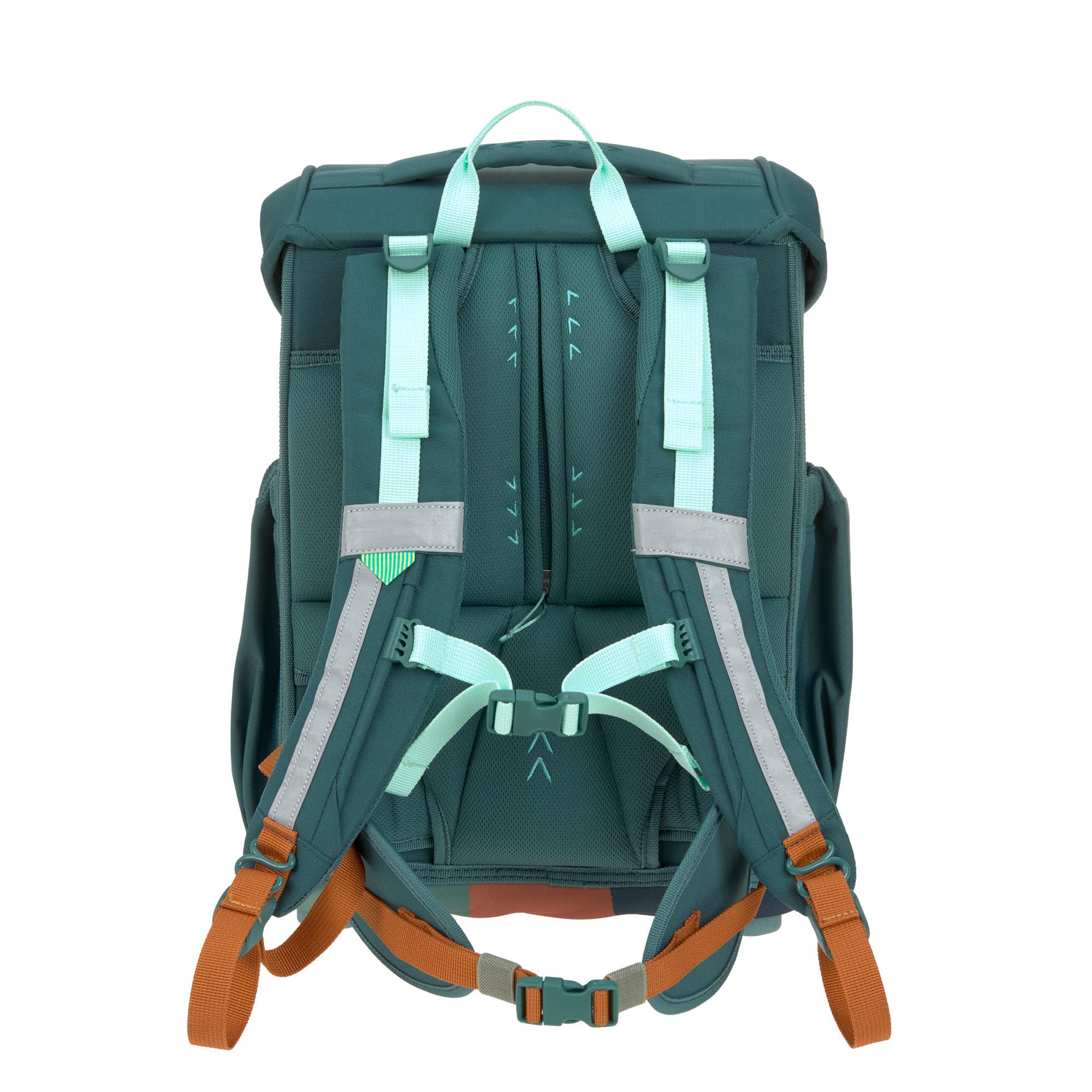 LÄSSIG 7-częściowy zestaw tornistrowy dla dzieci/szkolny Slim Unique Dark Green